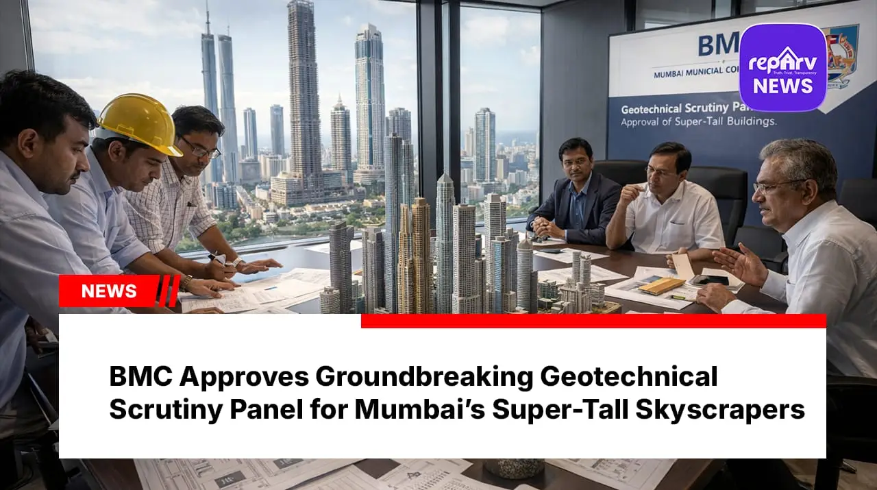 BMC Approves Groundbreaking Geotechnical Scrutiny Panel for Mumbai’s Super-Tall Skyscrapers